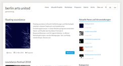 Desktop Screenshot of berlinartsunited.com